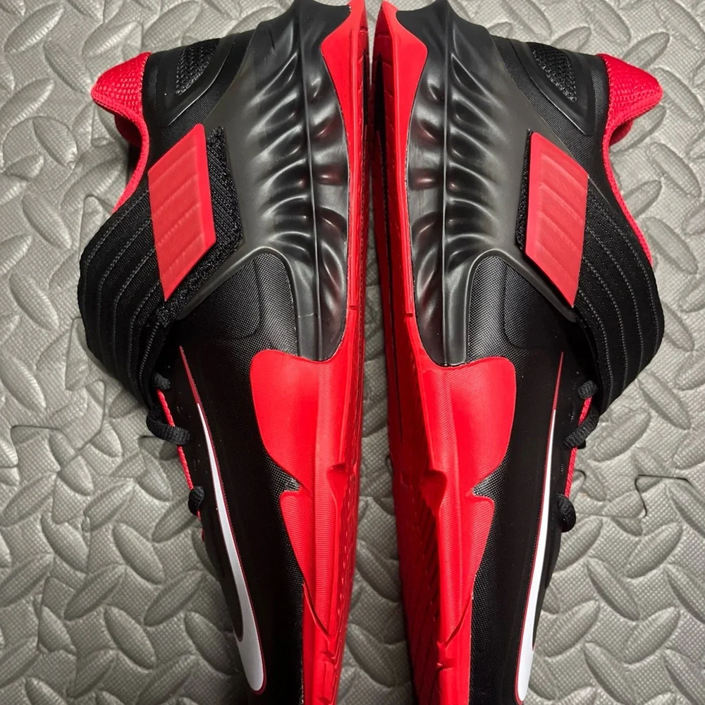 Nike Savaleos Weightlifting Shoes Black Red CV5708-002 Men's 10.5 NEW - Picture 9 of 10